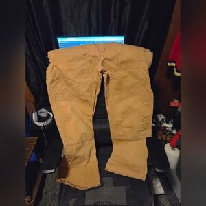 Vtg Carhartt B01 Double Knee Work Pants - Made in USA - 42x34